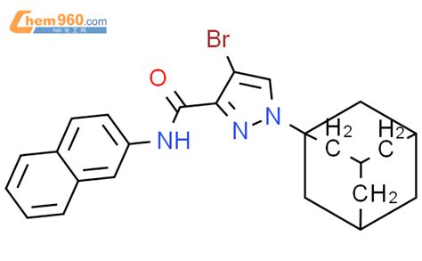 Adamantyl Bromo N Naphthyl H Pyrazole