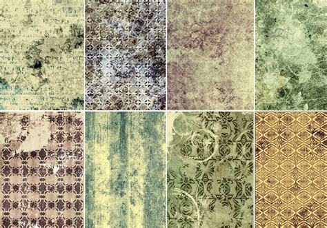 Vintage Textures Photoshop Brushes Images