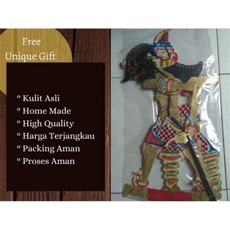 Jual Wayang Kulit Bratasena Brotoseno Standar Dalang Shopee Indonesia