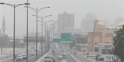 Temperature To Drop Dusty Weather Expected In The UAE UAE BARQ