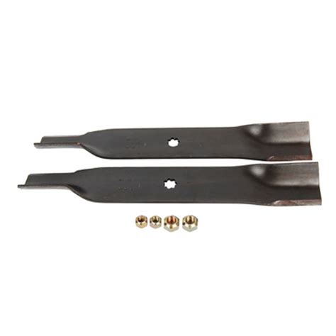 John Deere Medium Lift Mower Blades Kit Set Of Two38 Inch Cut Am141039