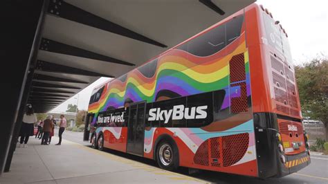 Trent Gillies On Linkedin Rainbow Bus Flies Sky High For Inclusion