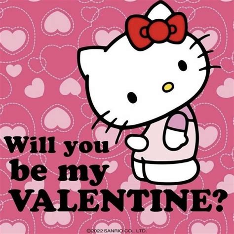 Will You Be My Valentine In 2023 Hello Kitty Pictures Hello Kitty Iphone Wallpaper Hello Kitty