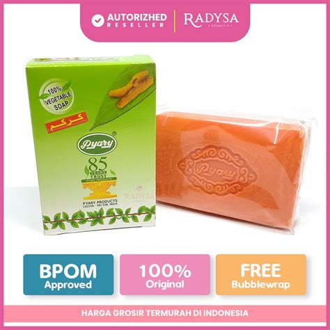 Jual Pyary Sabun Arab Pyary Turmeric Soap Bpom Shopee