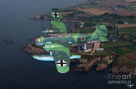 Heinkel He 115 Digital Art By Tommy Anderson