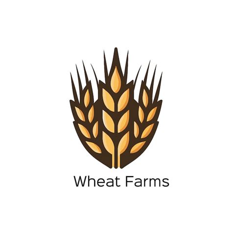 Premium Vector Wheat Logo Template Vector Icon Design Ears Of Wheat