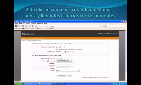 Como Crear Una Cuenta En Moodle Youtube