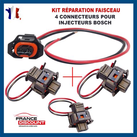 Kit De R Paration Faisceau De C Blage Connecteur Pour Injecteur Bosch