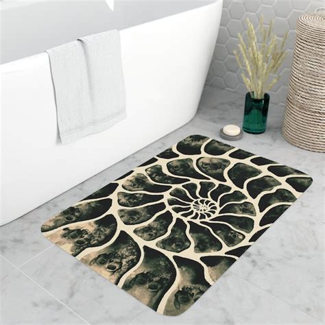 Bathroom Seashell Rug Etsy