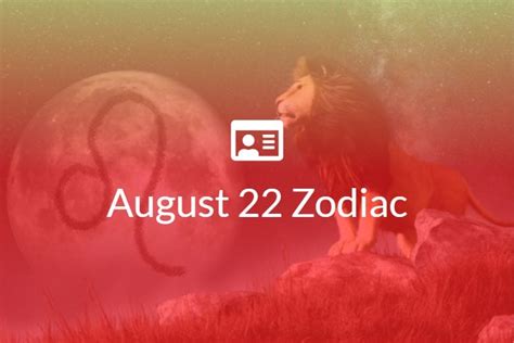 August 22 Zodiac Sign Full Horoscope And Personality