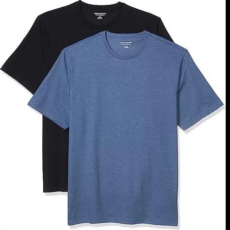 Amazon Essentials Mens Short Sleeve Crewneck T Shirt 2 Pack Deals