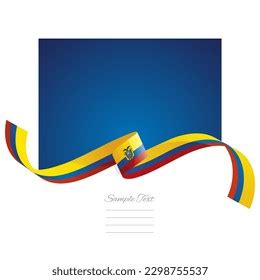 Vector De Bandera De Ecuador Banderas Vector De Stock Libre De