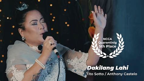 Ncca Dakilang Lahi Anthony Castelo Mary Grace Miraflores Quarantinig Youtube