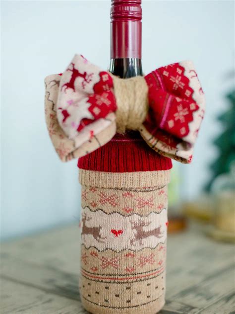 10 Creative Ways To Wrap A Wine Bottle Gift HGTV