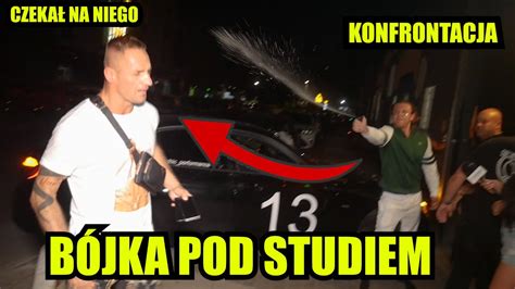 TOMASZ CHIC DOSTAJE GAZEM POD STUDIEM NIE DARUJE MU TEGO CO POWIEDZIAŁ