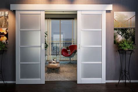 Sliding interior doors