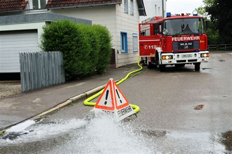 Hochwasser Entspannung Ist In Sicht Feuerwehr Memmingen