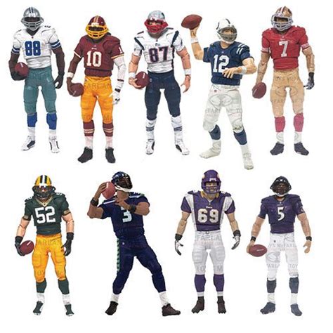 Sopas Daniels McFarlane NFL Playmakers Series 4 Complete Set Of 9