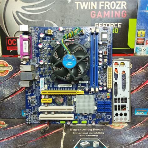 Jual Paket Motherboard Foxconn Zyrex Processor Intel Core I Bonus