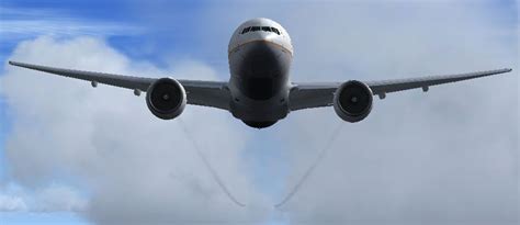 Boeing 777-200ER Engine Smoke Coordinates for FSX