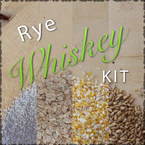 Rye Whiskey Ingredients Kit | Make Rye Whiskey