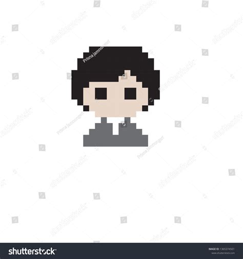 Pixel Art Person Stock Vector (Royalty Free) 1365374501 | Shutterstock