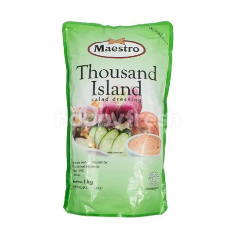 Jual Thousand Island Salad Dressing Maestro Kg Shopee Indonesia