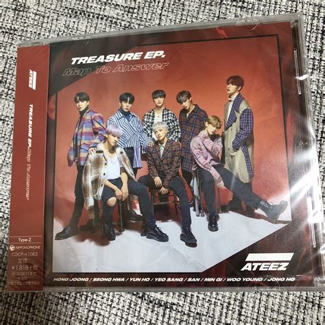 【新品】ateez Cd Treasure Ep Map To Answer Type Z 新品 未開封の落札情報詳細 ヤフオク落札