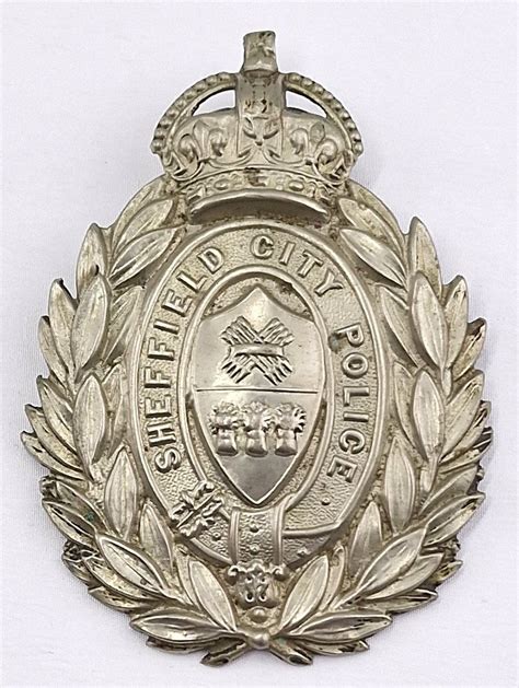 Sheffield City Police Helmet Badge | Time Militaria