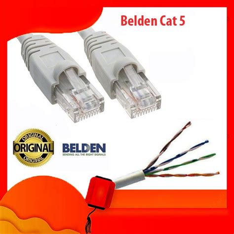 Jual Kabel Lan Belden M Utp Rj Cat E Original Meter Cat M