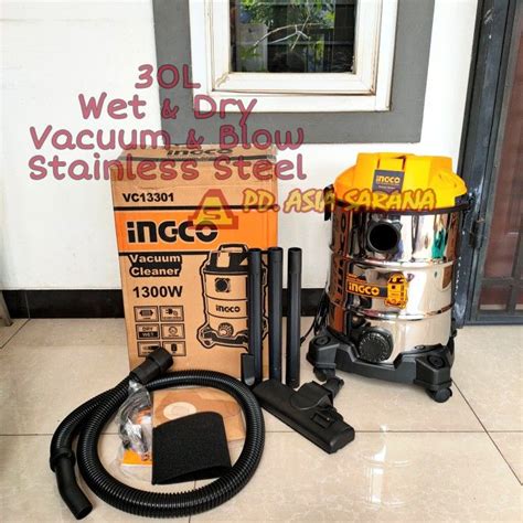 Vacuum Cleaner 30L INGCO VC13301 Dry Wet Mesin Penghisap Penyedot Debu