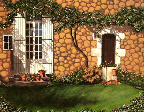 Garden Wall Painting by Daniel Carvalho