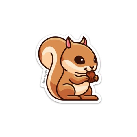 The Squirrel Sticker