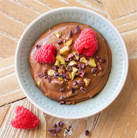 Gezonde Chocolademousse Met Avocado