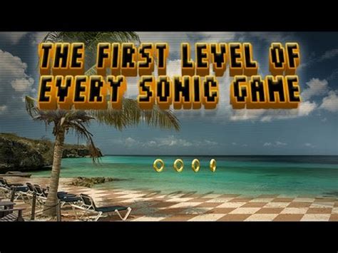 The First Levels of Sonic Games | Sonic the Hedgehog | Know Your Meme