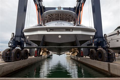 Aft View Of Dynamiq Yachts And Studio F A Porsche Collaboration