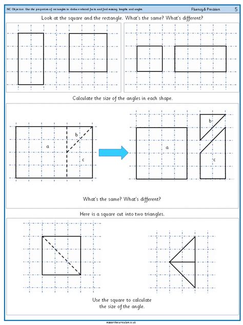 Use The Properties Of Rectangles To Deduce Related Facts And Find