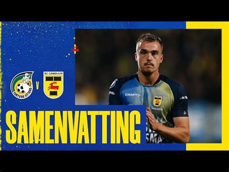 Samenvatting Fortuna Sittard Sc Cambuur Youtube