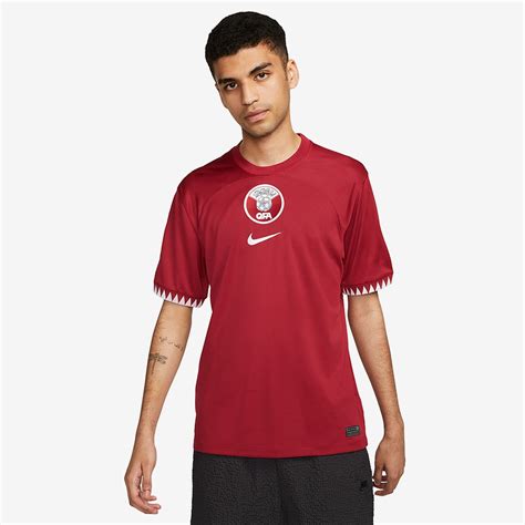 Maglia Nike Qatar 22 23 Dri Fit Maniche Corte Primo Kit Desert