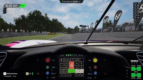 ACC Ferrari 488 GT3 Evo Oulton Park Test YouTube