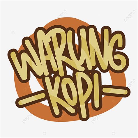 Logo Warung Kopi, çizgi Film, Sanat, Vektör Sanat PNG Resim ve çizimi ...