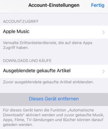 Einfache Schritteiphone Und Ipad Synchronisieren Ausschalten