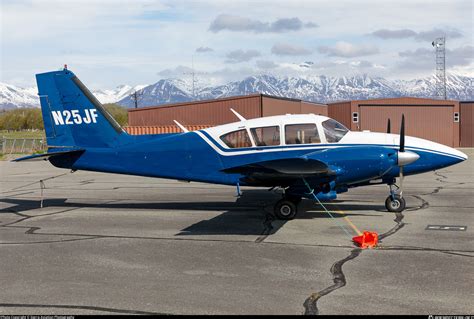 N Jf Private Piper Pa Aztec Photo By Sierra Aviation