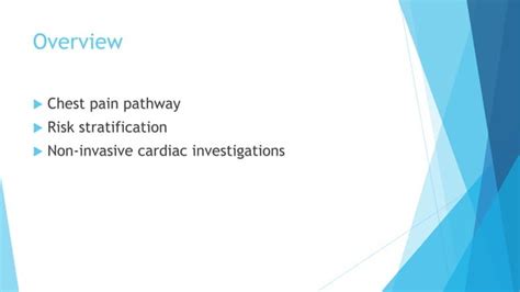 Non Invasive Cardiac Testing For Acute Coronary Syndrome PPT