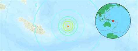 Strong And Shallow M6 2 Earthquake Hits Solomon Islands The Watchers