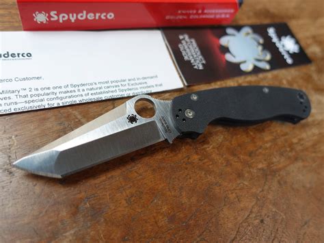 【新品】希少 スパイダルコ パラミリタリー 2 タントー Spyderco Paramilitary Tanto（スプリントラン カラン