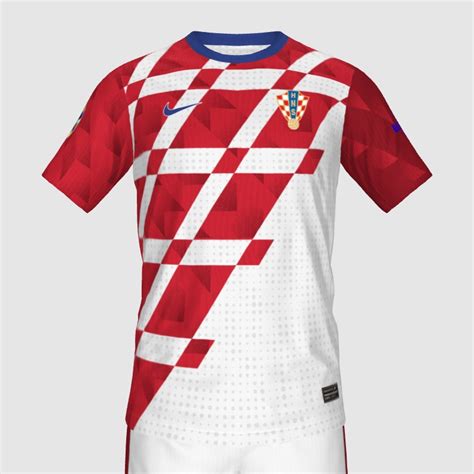 CROATIA HOME KIT CONCEPT EURO 2024 FIFA 23 Kit Creator Showcase