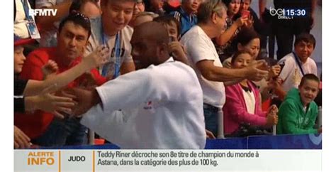 Photo Image De La Finale De Teddy Riner Sacr Champion Du Monde De