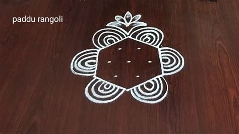 Simple Traditional Rangoli X Dot S Festival Kolam Latest Chinna