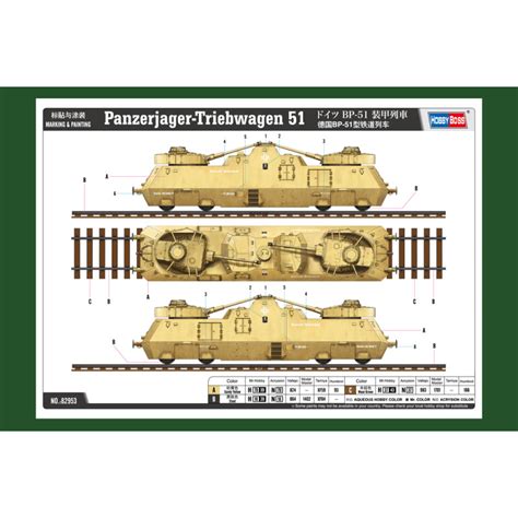 Tanque Panzerjager Triebwagen 51 Escala 1 72 Marca Hobby Boss Ref